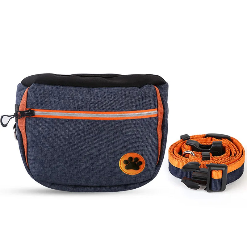 Pet Snack Bag Dog Walking Artifact Pet Training Waist Bag Dog Training Snack Bag for Outings