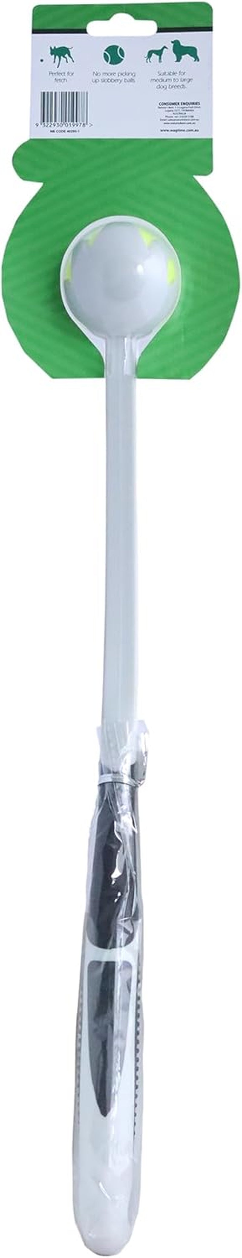 Wagtime Small Ball Launcher with Tennis Ball - Ideal for Fetch & Play, Durable & Lightweight Design, Ideal for Small Dogs, Easy Grip Handle, Enhances Pet Exercise & Fun