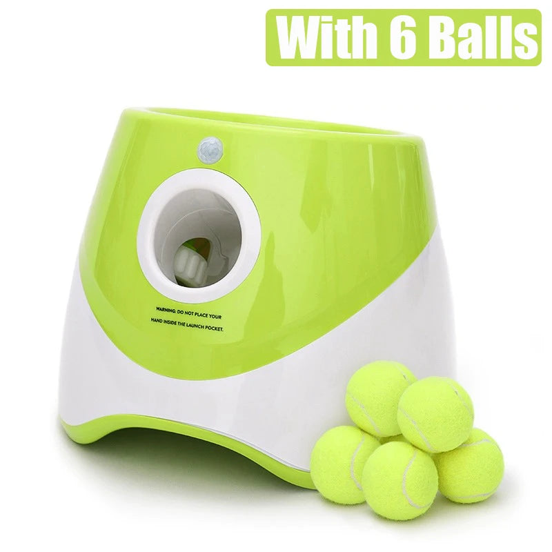 Dog Tennis Ball Launcher Dogs Chase Automatic Toys Automatic Fun Interactive Machine Fun Interactive Catapult Throw Rechargable