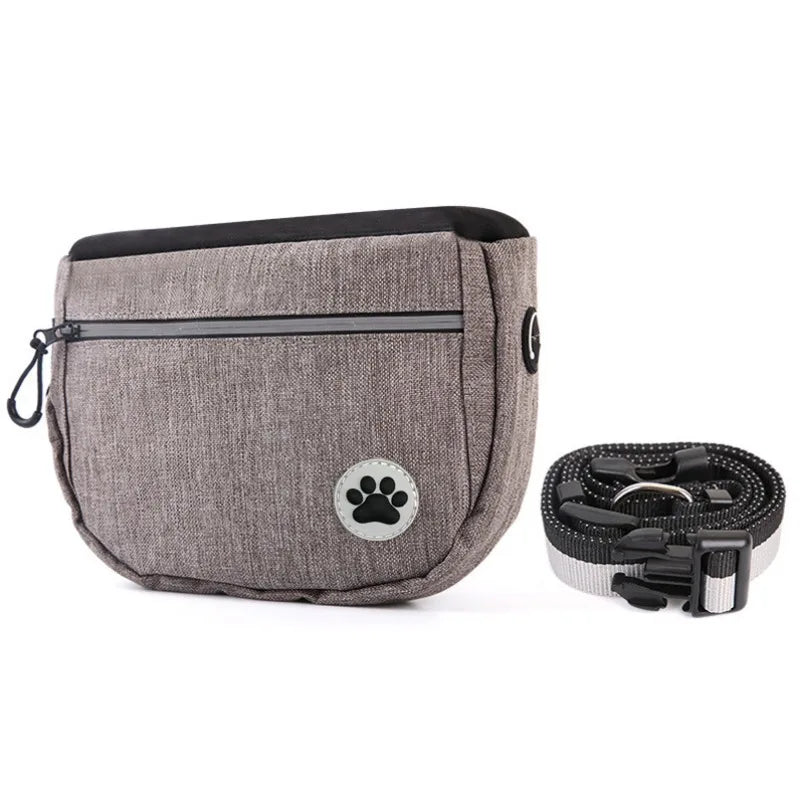 Pet Snack Bag Dog Walking Artifact Pet Training Waist Bag Dog Training Snack Bag for Outings
