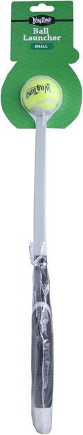 Wagtime Small Ball Launcher with Tennis Ball - Ideal for Fetch & Play, Durable & Lightweight Design, Ideal for Small Dogs, Easy Grip Handle, Enhances Pet Exercise & Fun