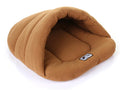 Soft Polar Fleece Pet Dog Beds Winter Warm Pets Heated Mat Small Dog Kennel House for Puppy Cats Sleeping Bag Nest Cave Beds