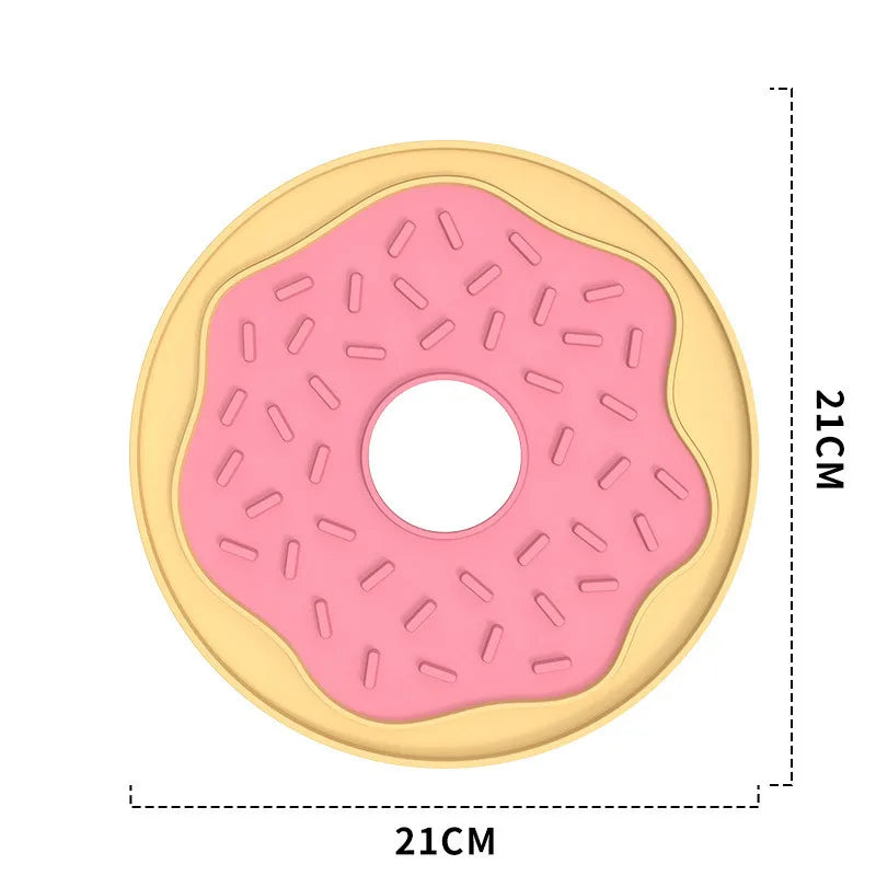 Pet Supplies Slow Food Bowl Cat Anti-Knockover Anti-Slip Food Bowl Puppy Anti-Choking Silicone Toy Food Plate