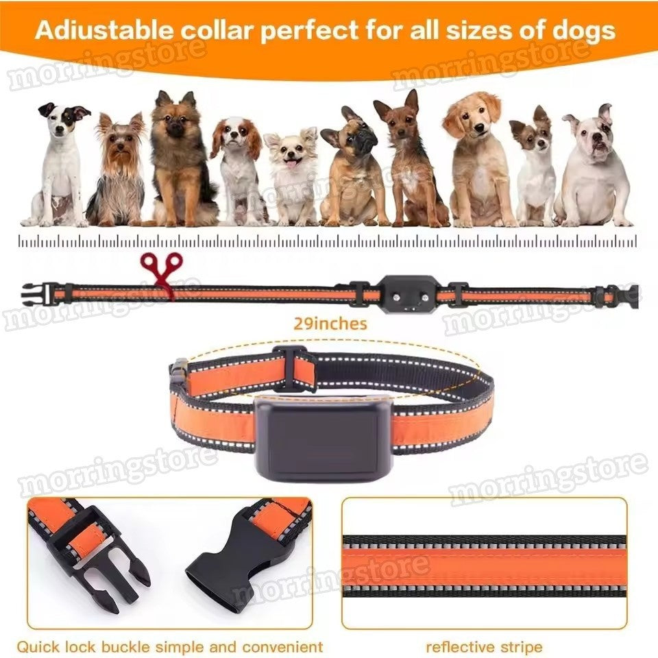 Electric Dog Fence System Wireless Hidden Pet Boundary Containment with GPS