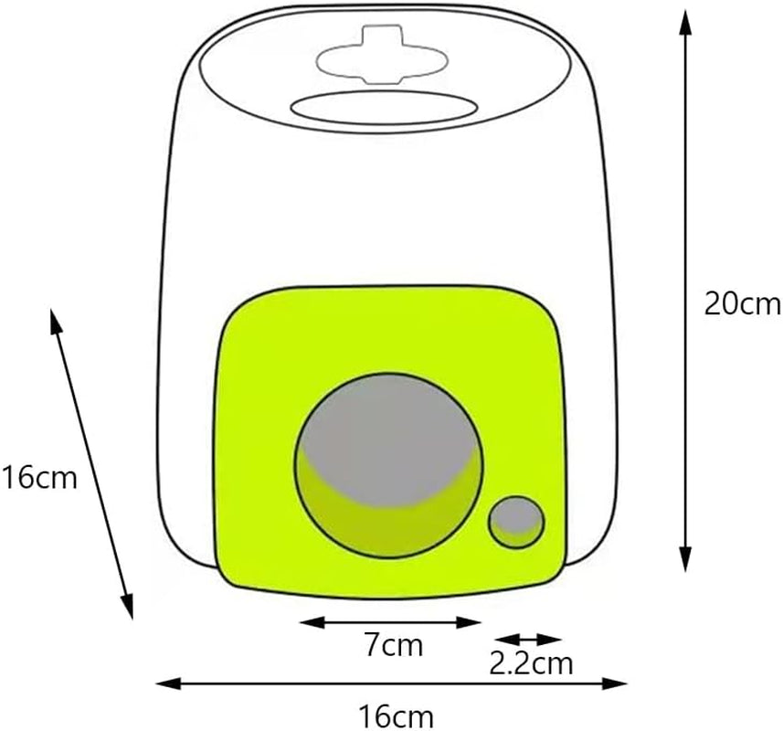 Automatic Ball Launcher,Food Reward Machine,Pet Leaky Food Device,Dog Ball Thrower,Reward Machiner with 2Pcs Tennis,Treat Dispenser,For Small and Medium Dogs