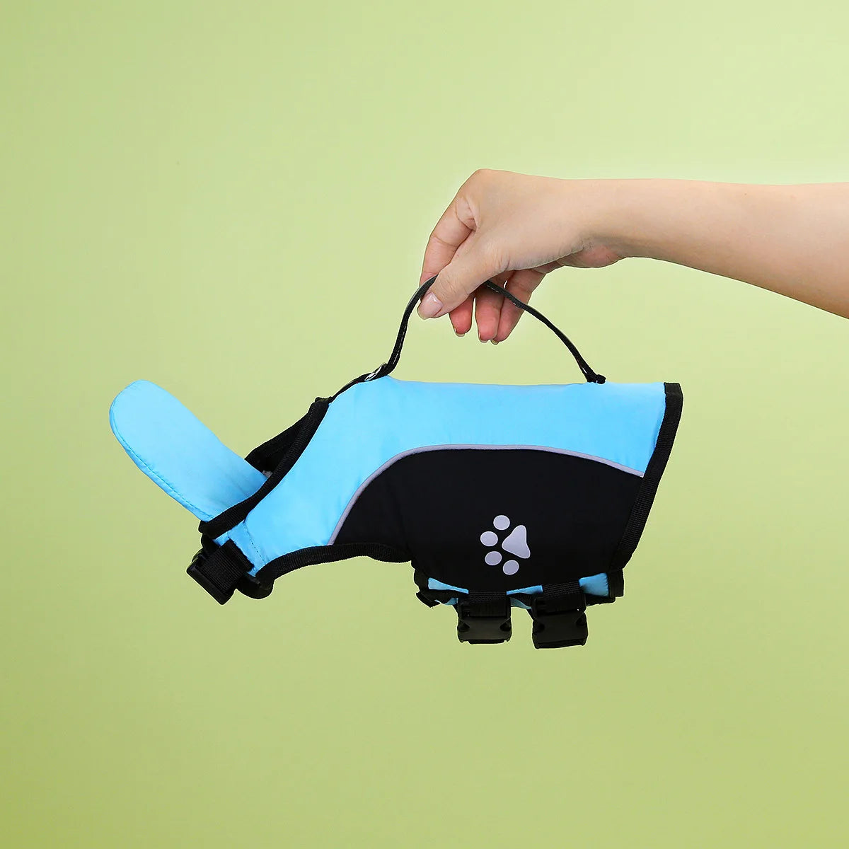 Dog Life Jacket with Removable Front Float Adjustable High Flotation Life Vest Swimsuits for Small Medium Large Dogs Swimming