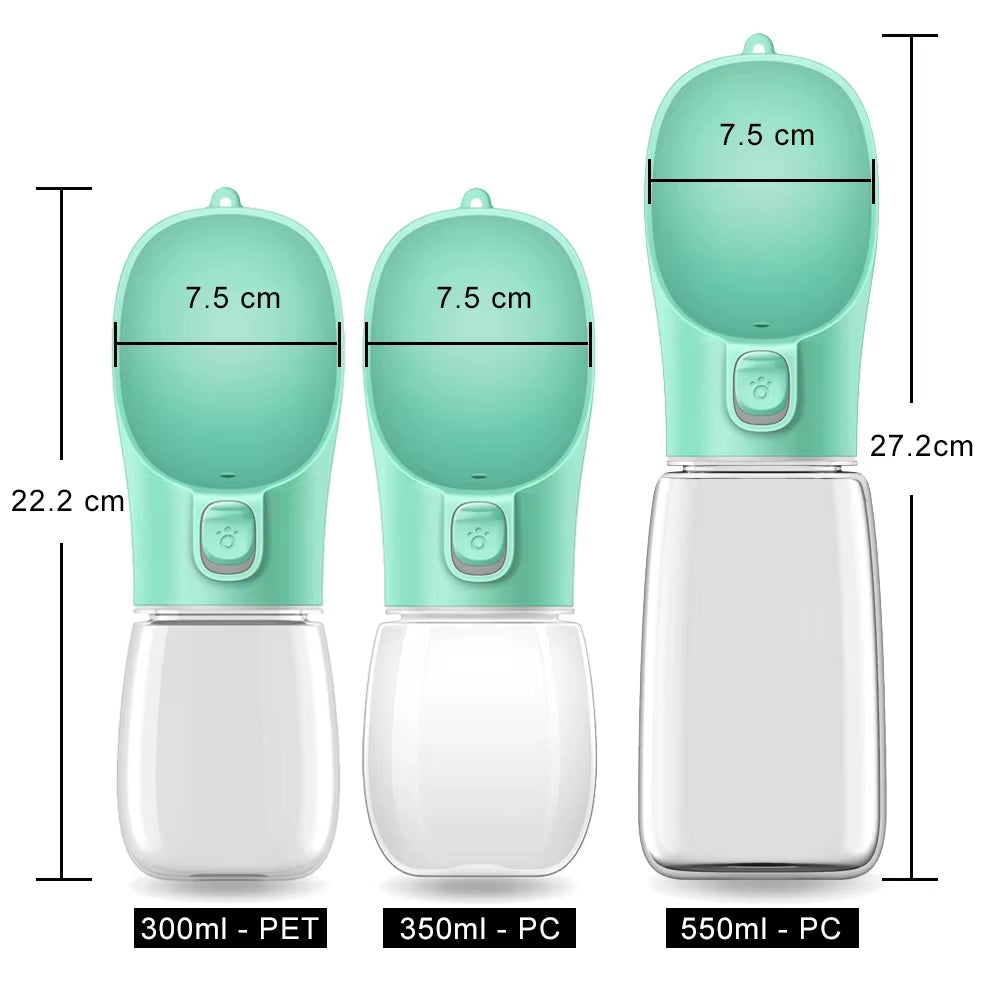 Portable Dog Water Bottle for Small Large Dogs Bowl Outdoor Walking Puppy Pet Travel Water Bottle Cat Drinking Bowl Dog Supplies